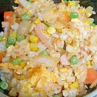 なんでもないフツーの、夫のチャーハン